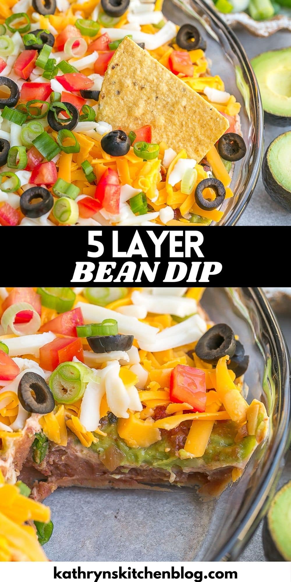 5 Layer Bean Dip (Easy 10 Minute Recipe)