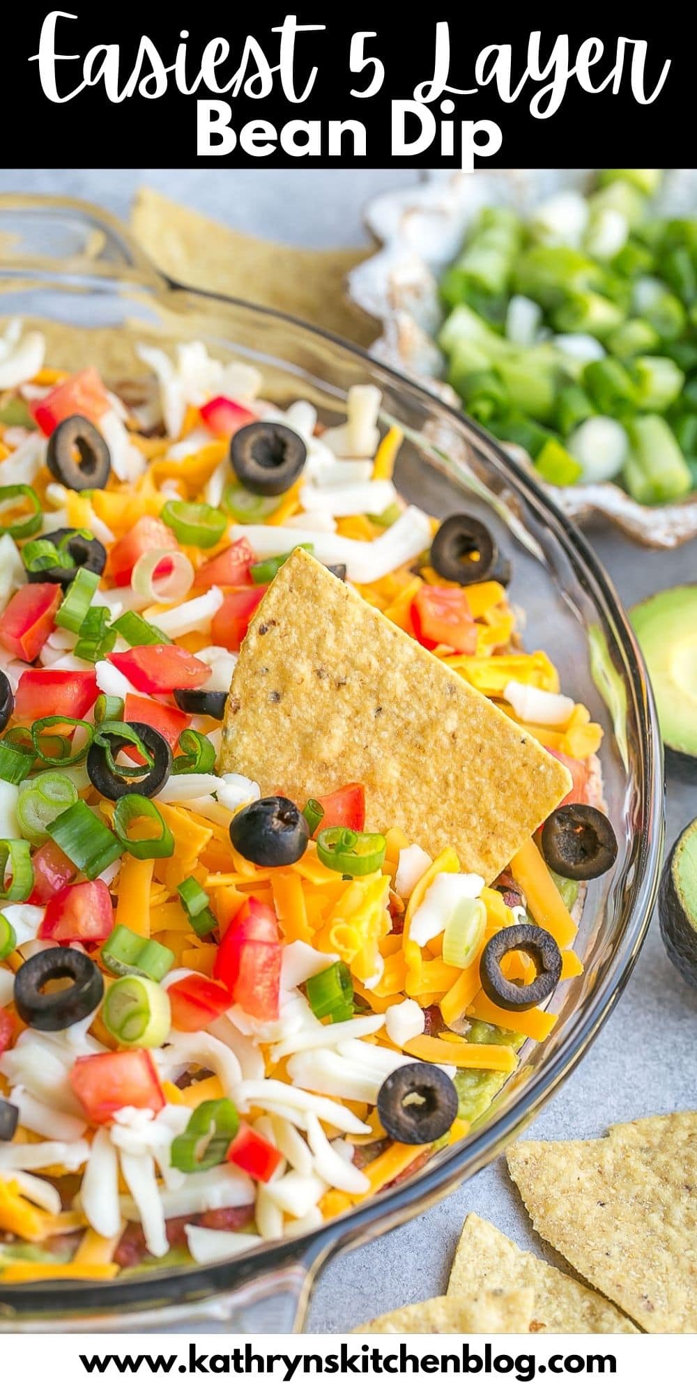 5 Layer Bean Dip (Easy 10 Minute Recipe)