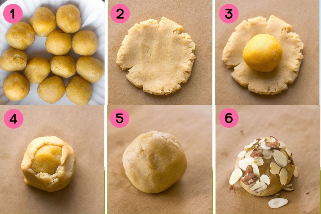 How to make Almond Croissant Cookies.