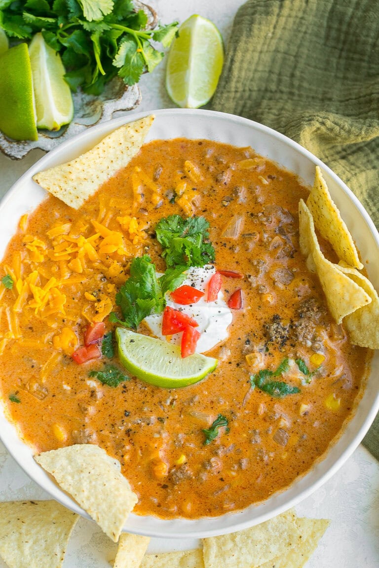 Beef Enchilada Soup