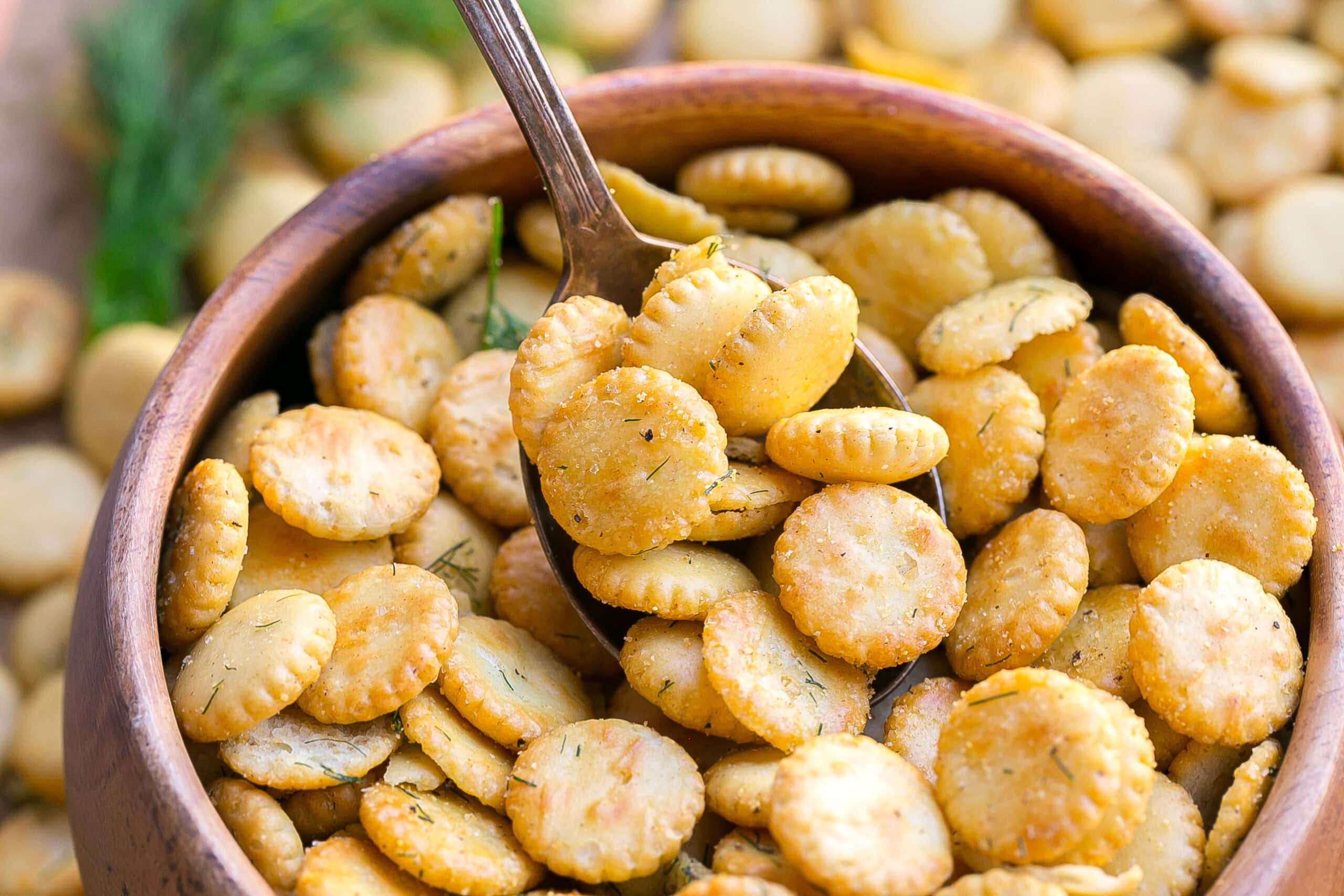 Spoonful of Dill Oyster Crackers.