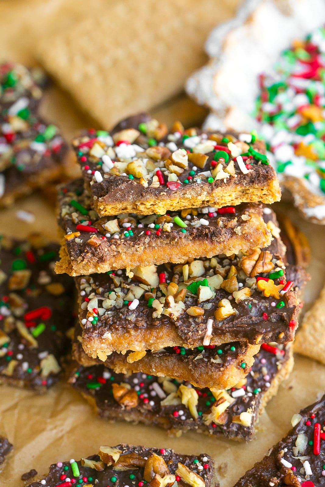 Graham Cracker Toffee.