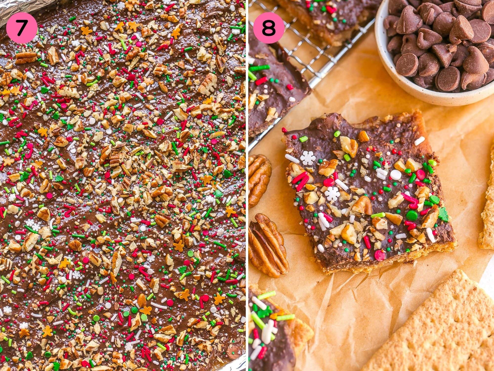 How to make Graham Cracker Toffee.