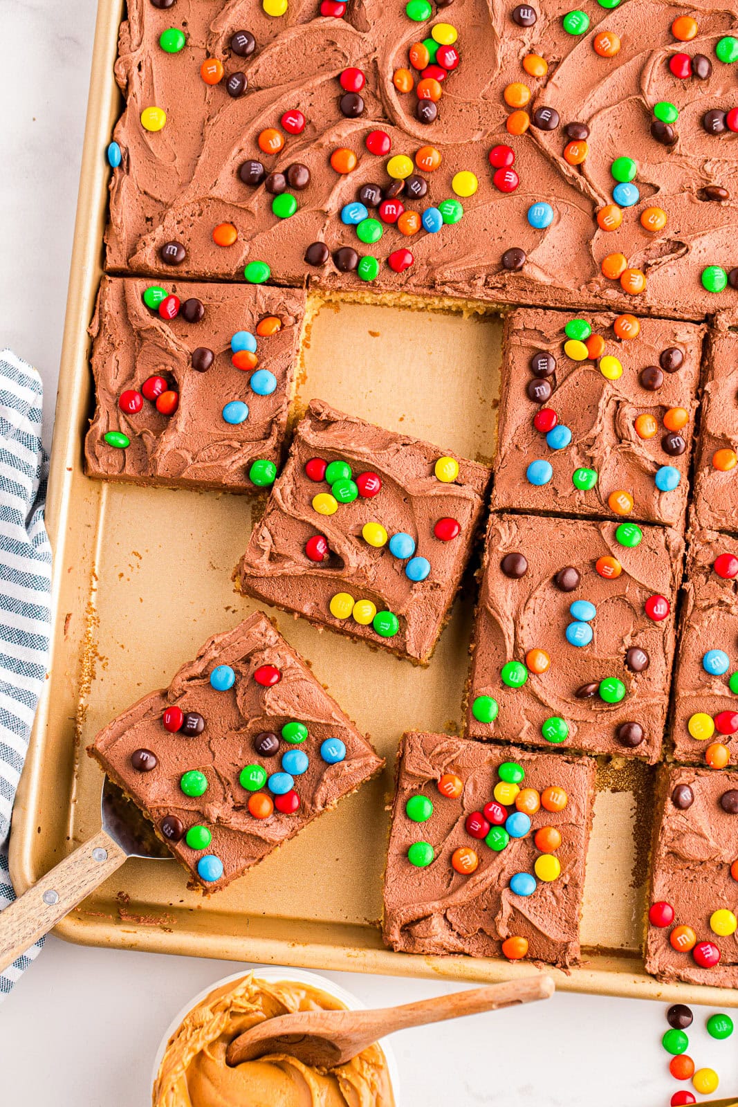 Peanut Butter Sheet Cake