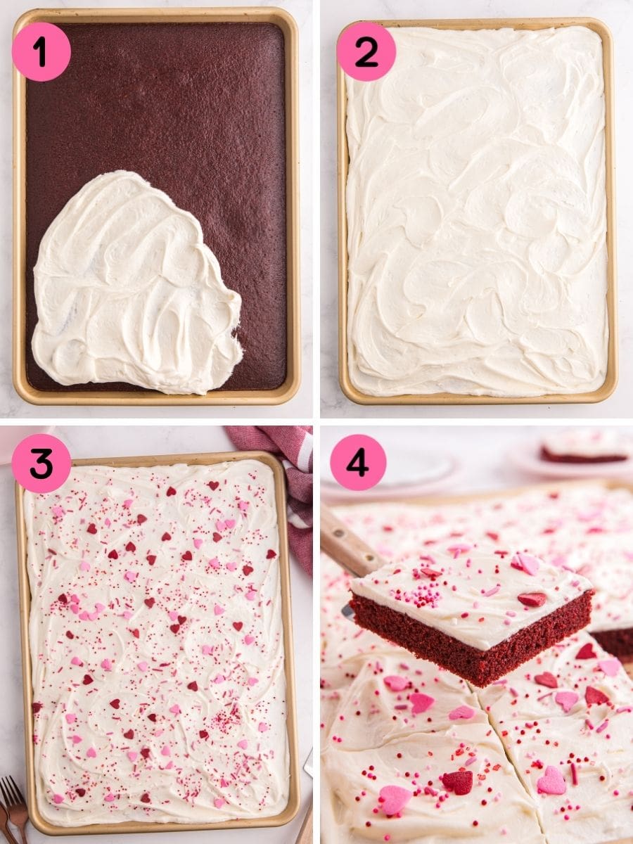 How to make Red Velvet Sheet Cake.