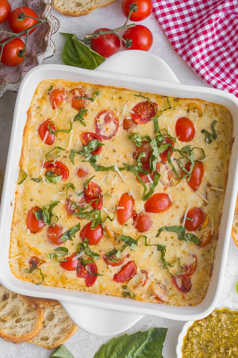 Hot Caprese Dip