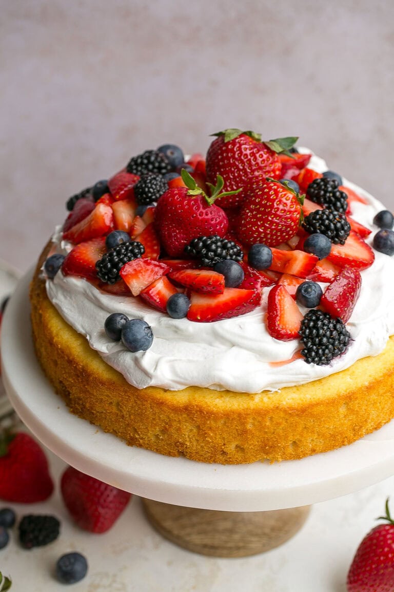 Berries and Cream Cake