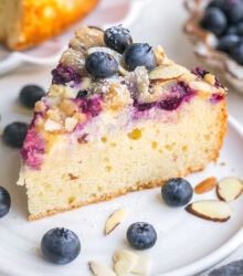 Blueberry Cream Cheese Coffee Cake