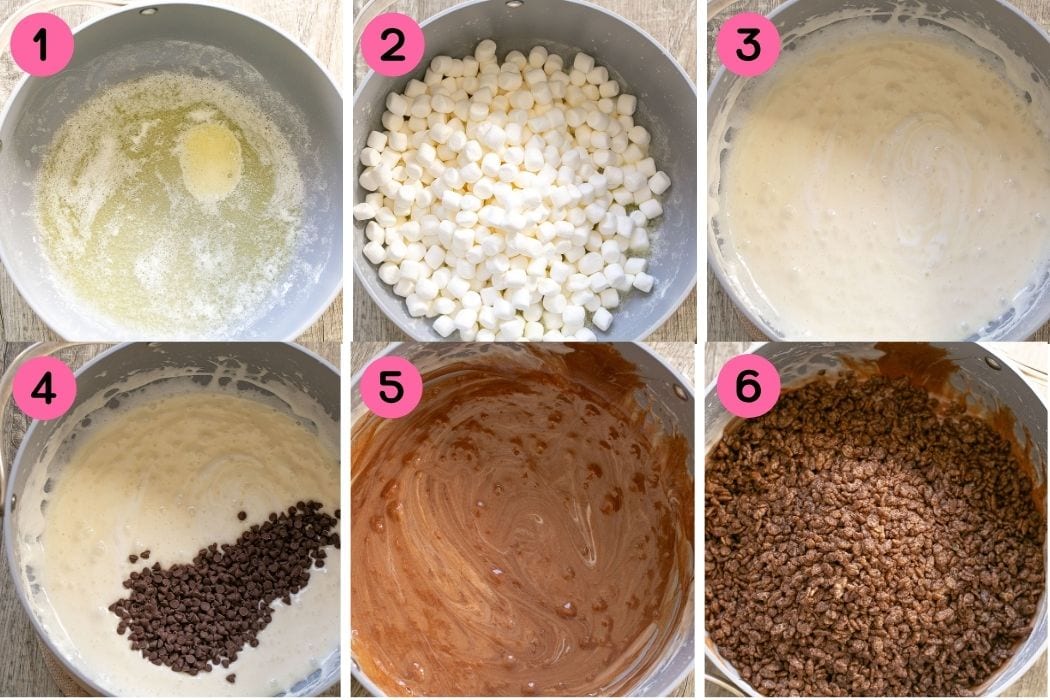 How to make Chocolate Rice Krispie Treat recipe.