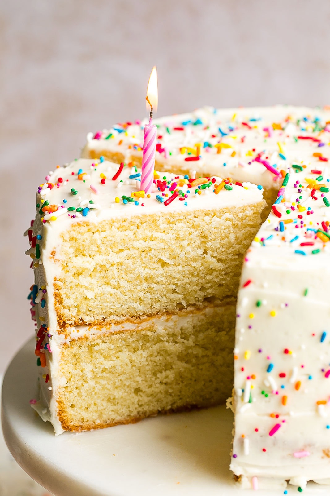 Buttermilk Cake slice.