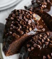 Double Chocolate Bundt Cake-17