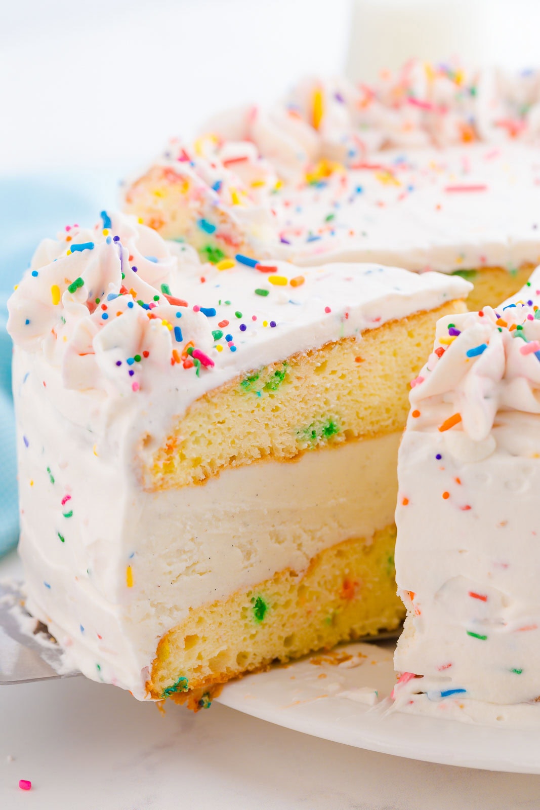 Funfetti Ice Cream Cake