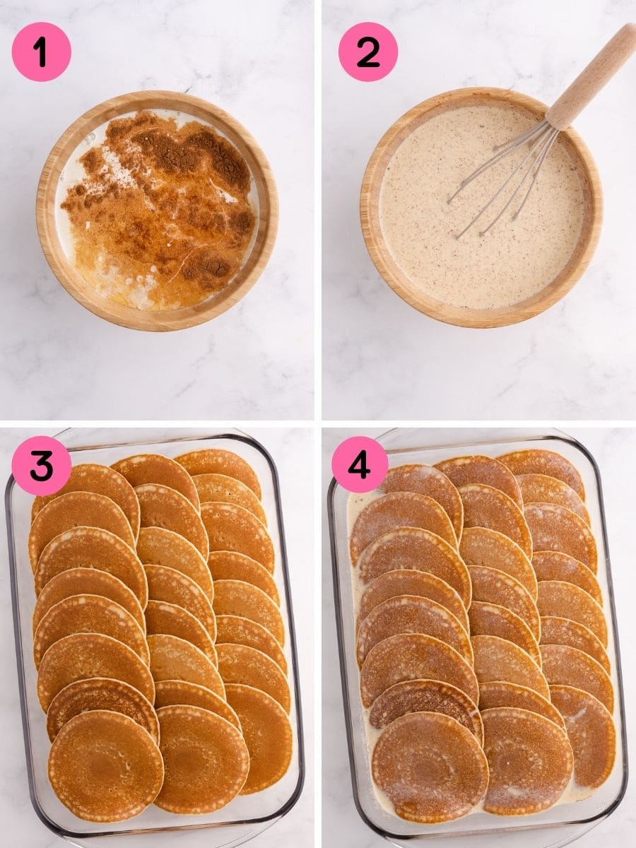 How to make Pancake Breakfast Casserole.