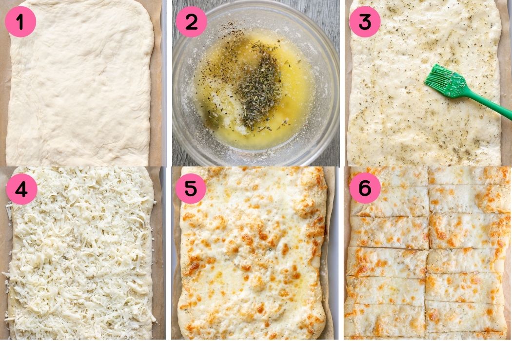 How. to make Pizza Dough Bread Sticks.