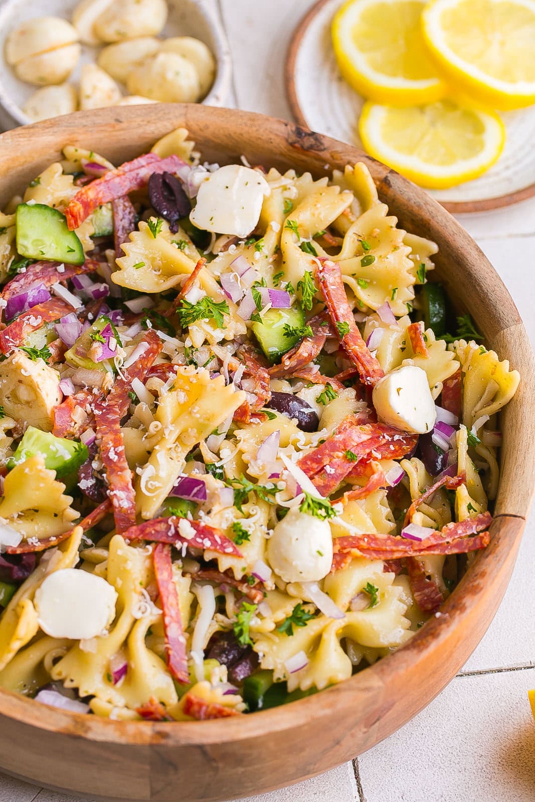 Bow Tie Pasta Salad recipe.