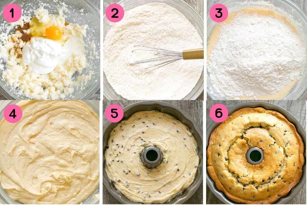 How to make easy Chocolate Chip Bundt Cake recipe.