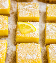 Lemon Bars with Graham Cracker Crust-9