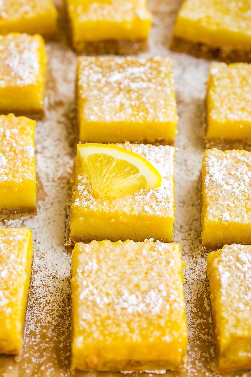 Lemon Bars with Graham Cracker Crust