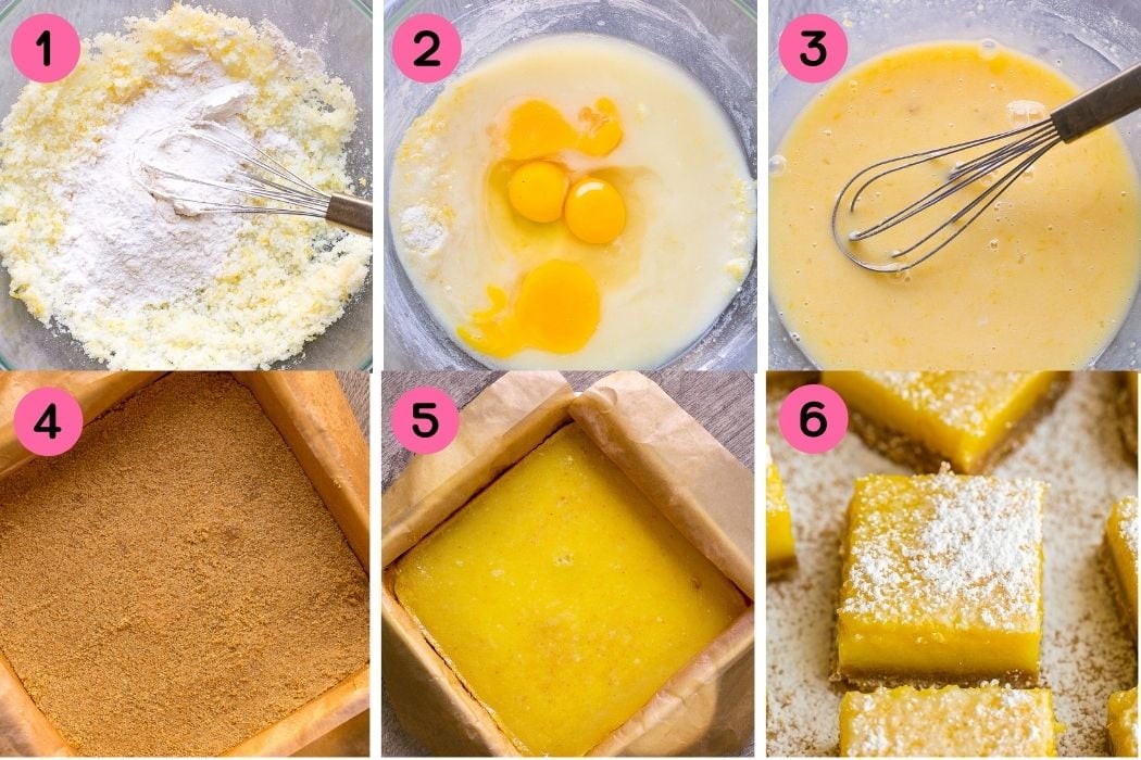 How to make Lemon Bars with Graham Cracker Crust recipe.