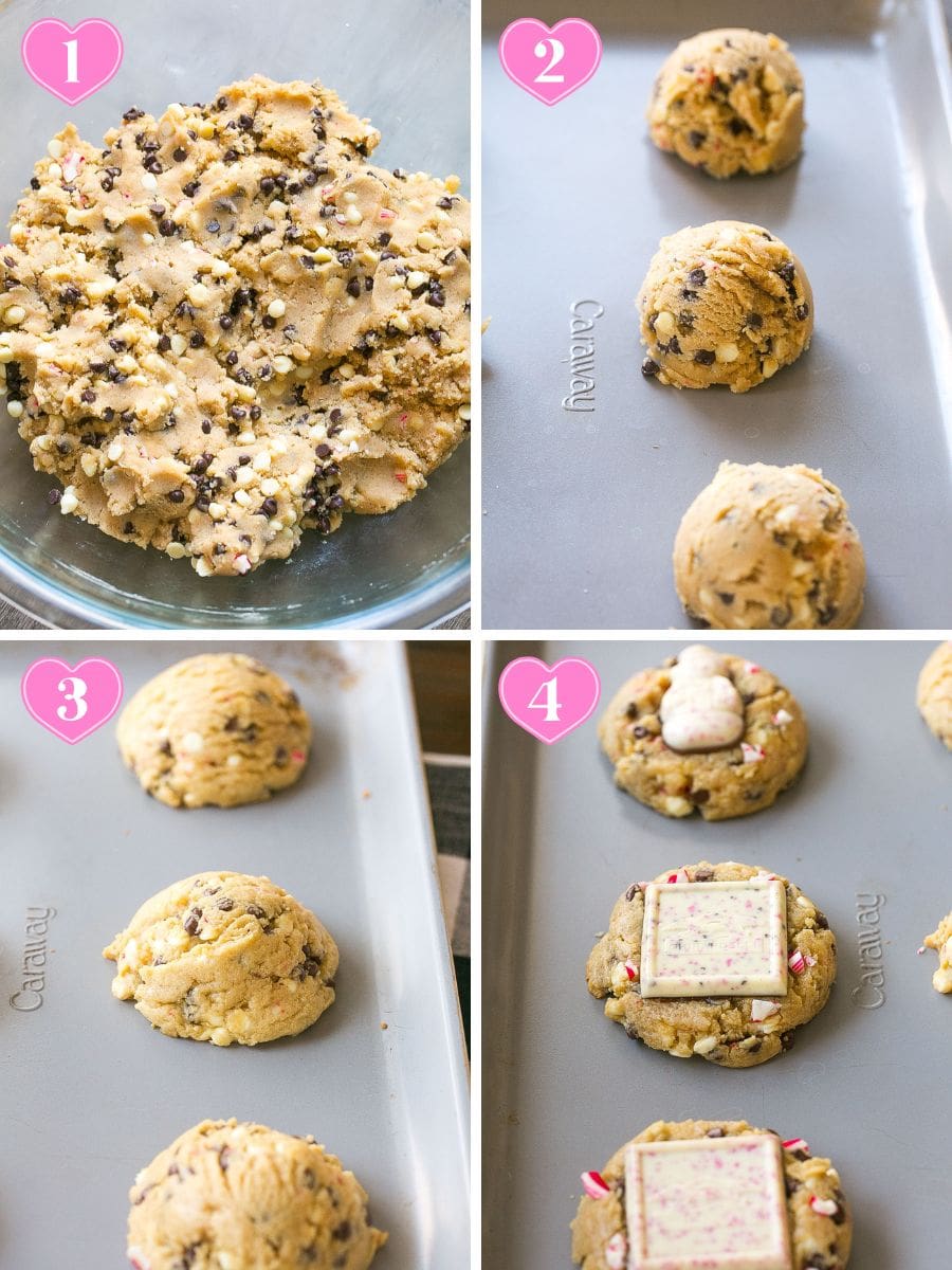 How to make Peppermint Chocolate Chip Cookie recipe.