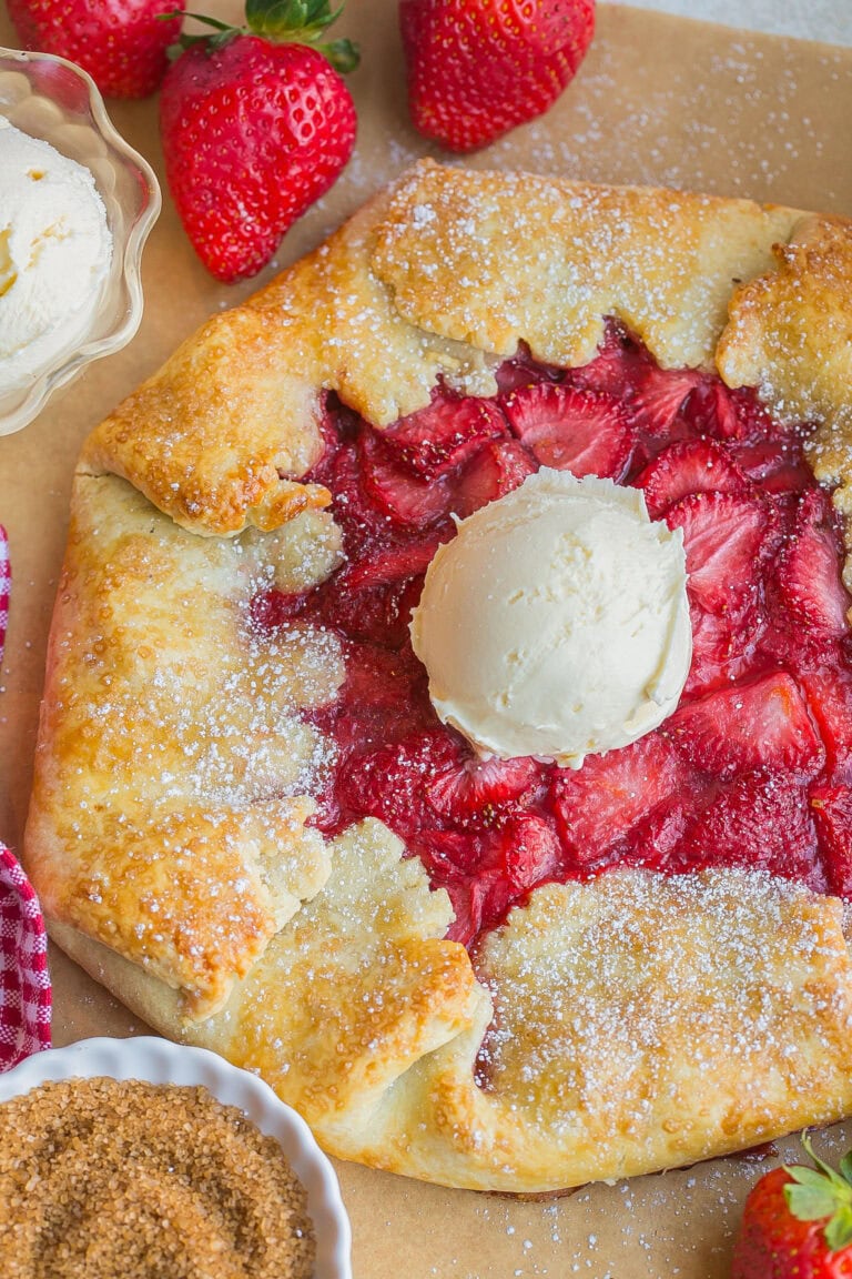 Strawberry Galette