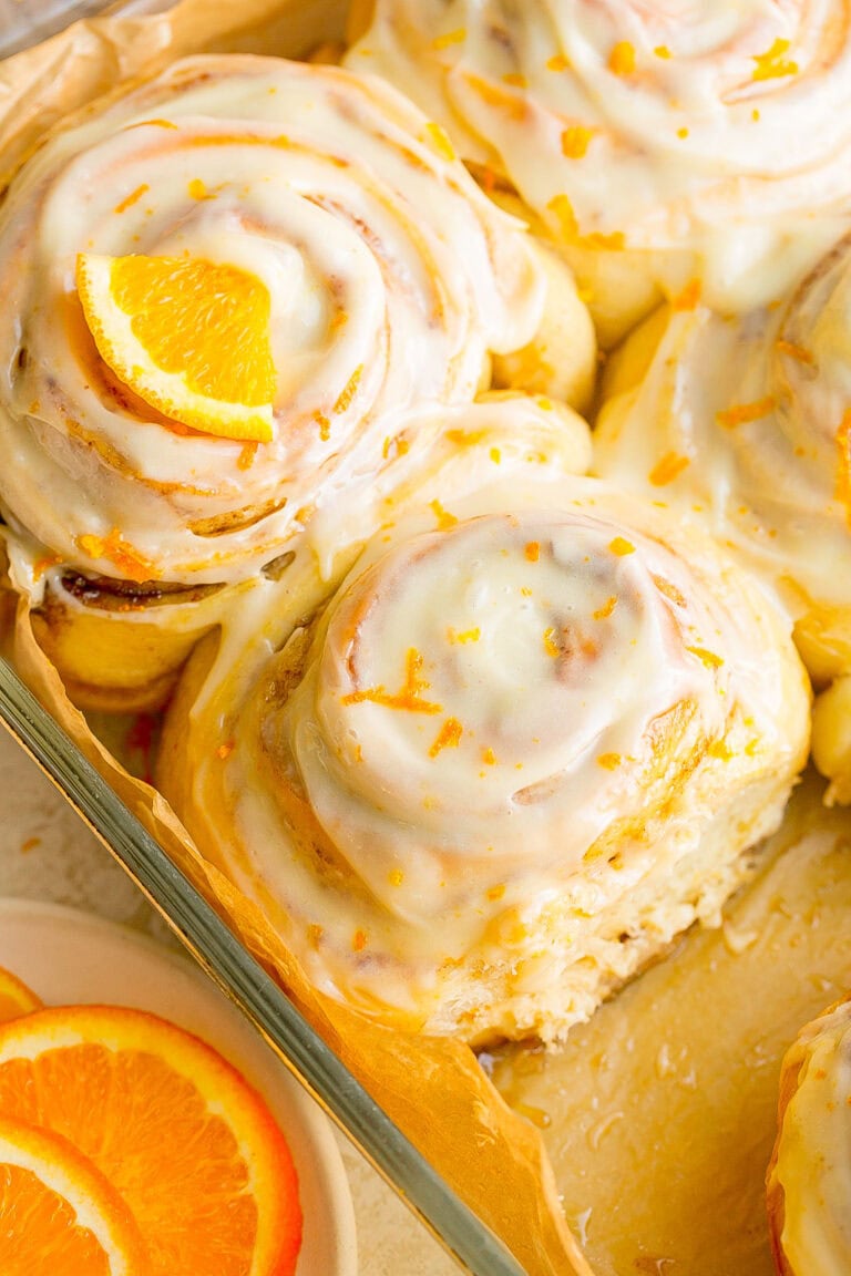 Orange Cinnamon Rolls