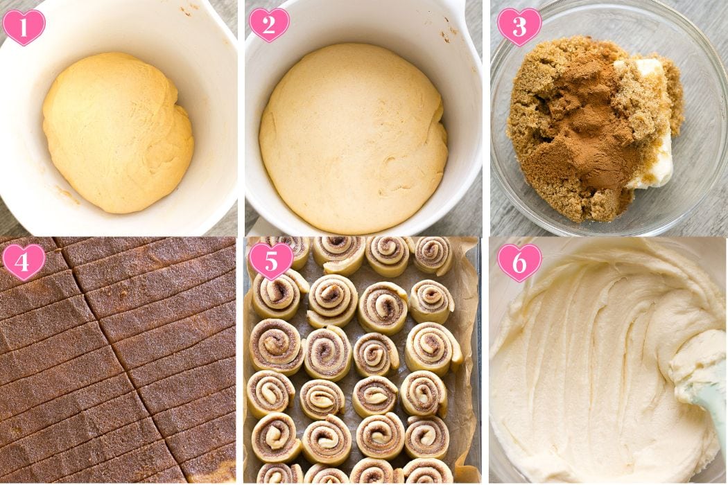 How to make homemade cinnamon rolls.