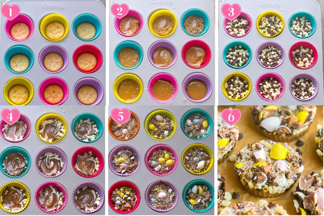 How to make Easter Toffee Cookies.
