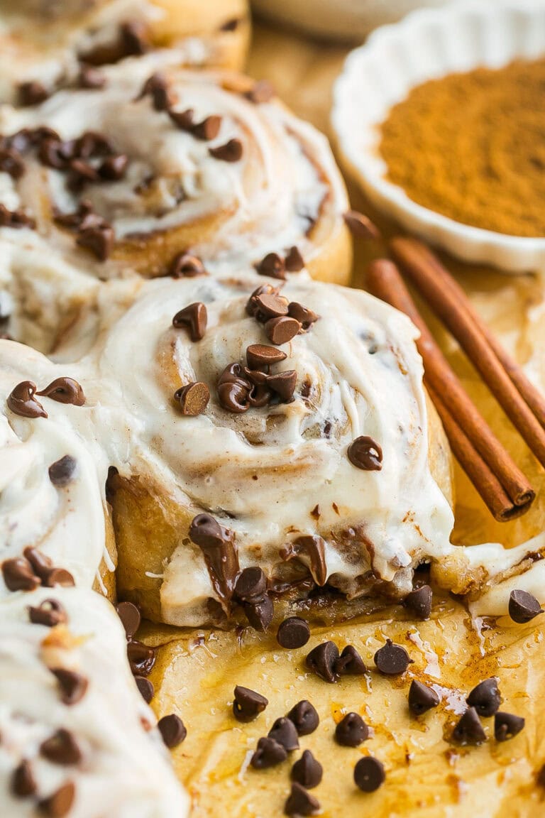 Chocolate Chip Cinnamon Rolls