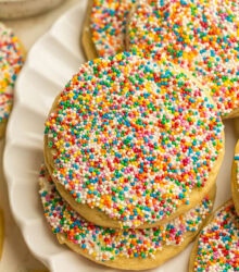 Dot Cake Cookies (Frosted Sugar Cookies) Dot Cookies-32